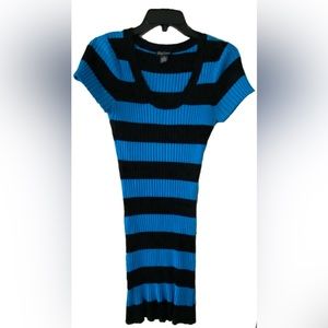 Stripped Sweater Dress